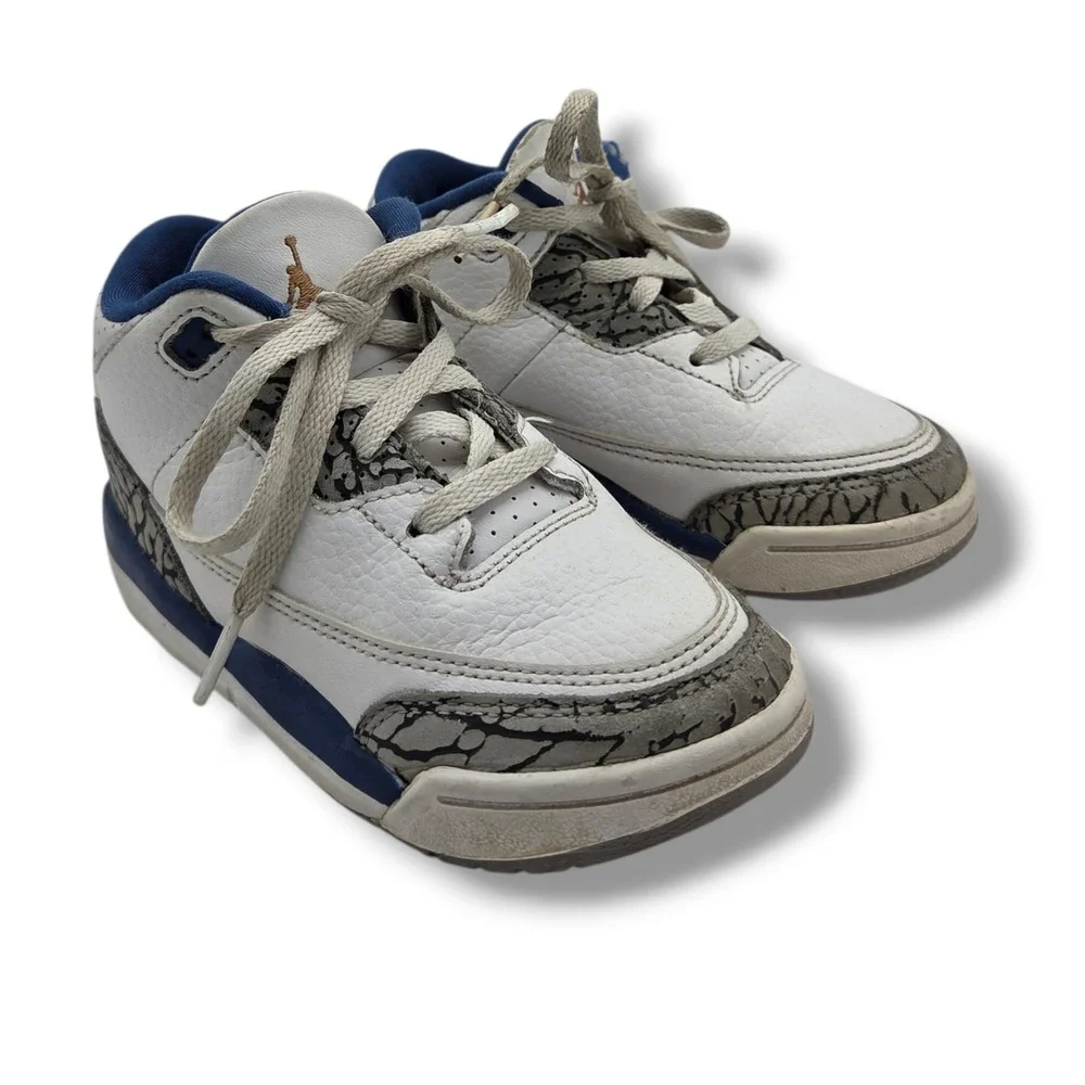 Nike Air Jordan 3 Retro‎ TD Child 9 Washington Wizards Sneakers DM0968-148